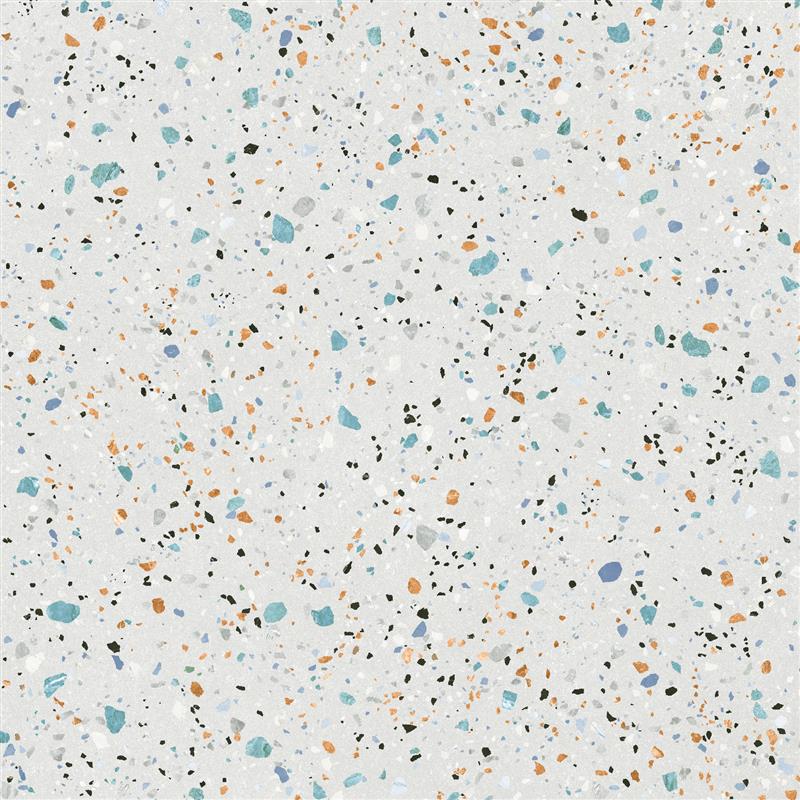 Vloer- wandtegel serie Spikker terrazzo white 60x60